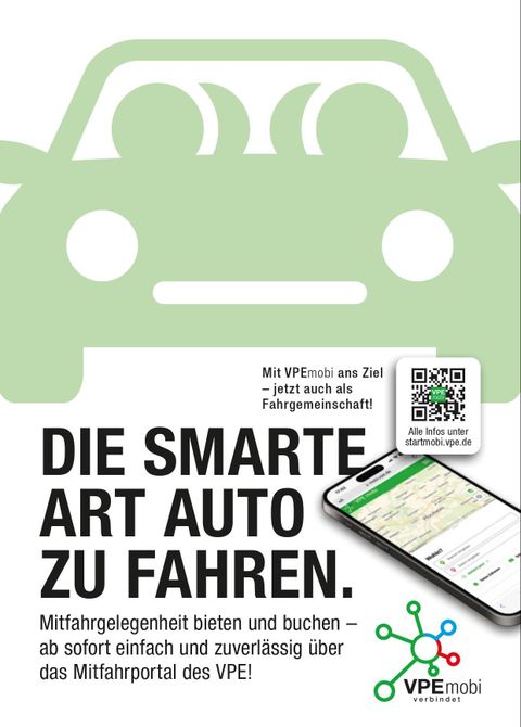 Mitfahrgelegenheit bieten und buchen direkt übers Smartphone