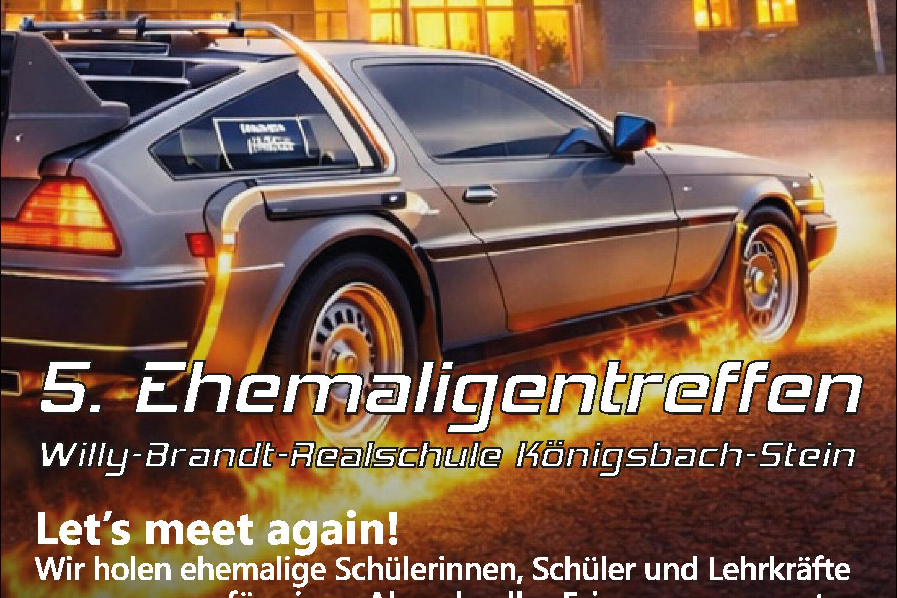 Flyer Ehemaligentreffen