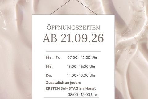 Öffnungszeiten