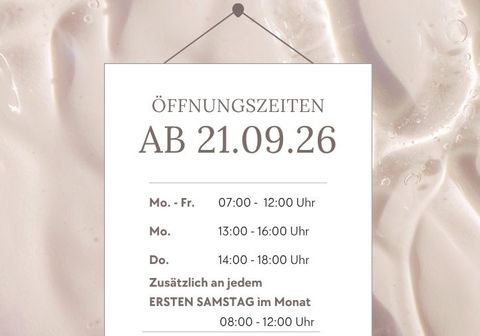 Öffnungszeiten